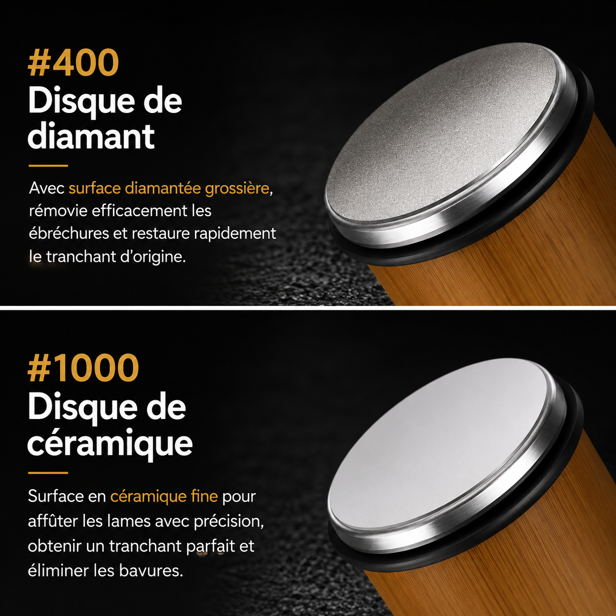Avantages clés de l'affuteur